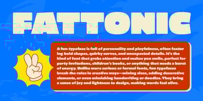 Cook Fattonic Font Poster 9