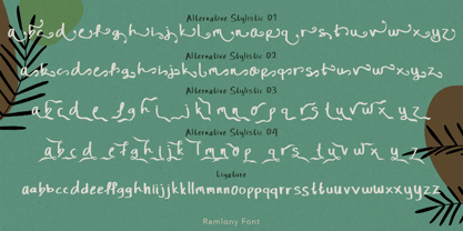 Ramlony Font Poster 11