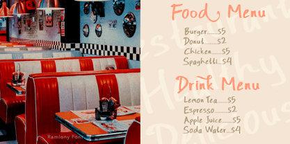 Ramlony Font Poster 10