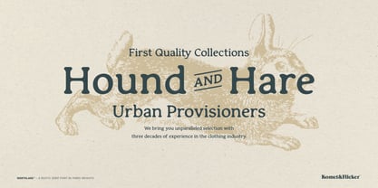 Northlake Font Poster 6