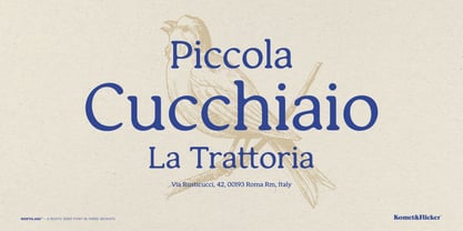 Northlake Font Poster 2