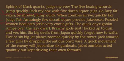 Northlake Font Poster 11