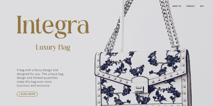 Camarine Font Poster 3