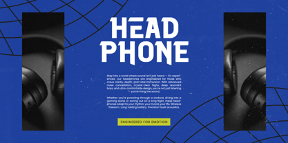 Hector Raxion Font Poster 11