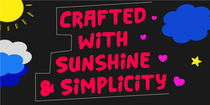 Gandum Font Poster 2