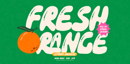 Frazel Spring Font Poster 3