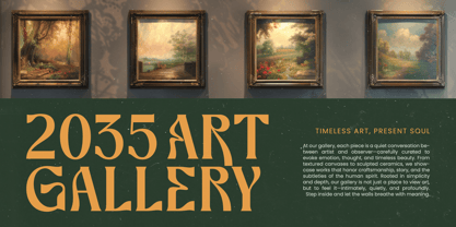 Bottarie Font Poster 4