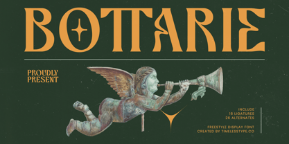 Bottarie Font Poster 1