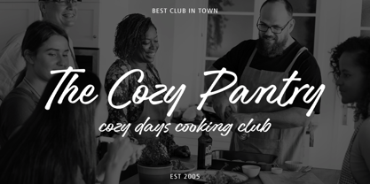 Confides Font Poster 7