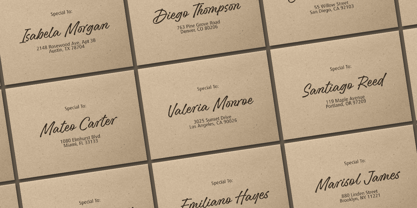 Confides Font Poster 5