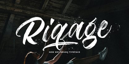 Riqage Font Poster 1