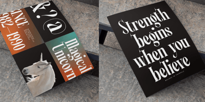 Angalter Font Poster 3