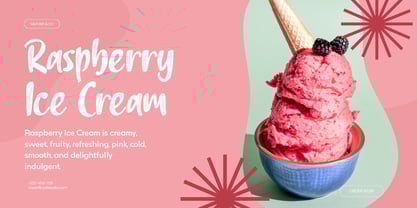 Mounty Smoothie Font Poster 9