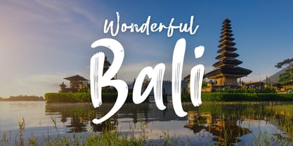 Mounty Smoothie Font Poster 8