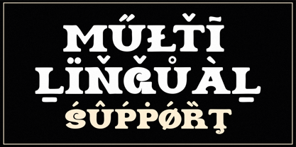 Berine Font Poster 6