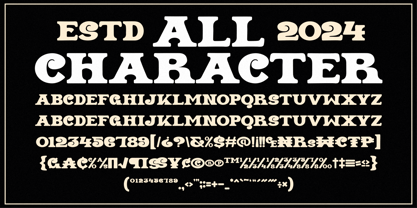 Berine Font Poster 7