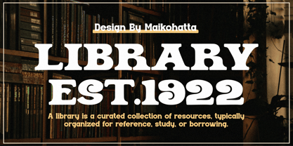 Berine Font Poster 4