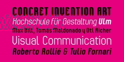 Ascetica Rounded Font Poster 2