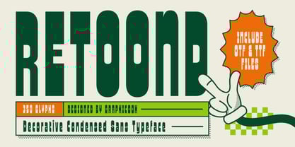 Cook Retoond Font Poster 1