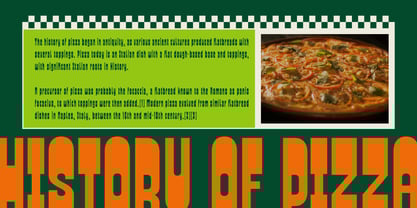 Cook Retoond Font Poster 9