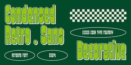 Cook Retoond Font Poster 2