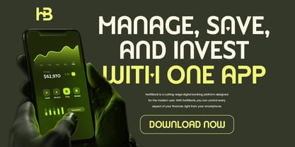 Banget Font Poster 3