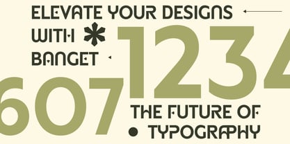 Banget Font Poster 6