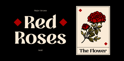 Major Arcana Font Poster 4