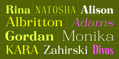 Rogersa Font Poster 2