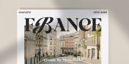 Raluweh Font Poster 4