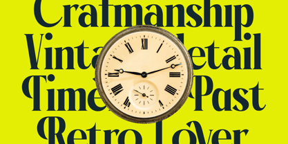 Garaleo Font Poster 4