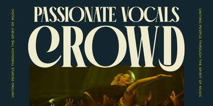 Garaleo Font Poster 3