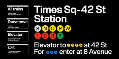 BT Grotesk Font Poster 5