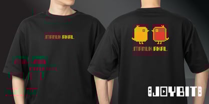 Joybit Font Poster 9