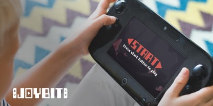 Joybit Font Poster 7