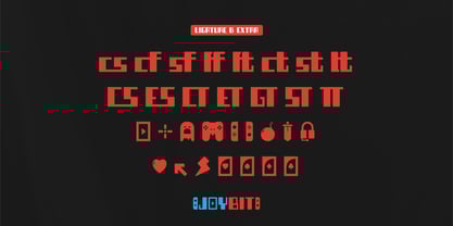 Joybit Font Poster 12