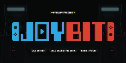 Joybit Font Poster 1