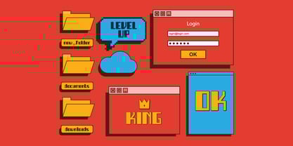 Joybit Font Poster 5