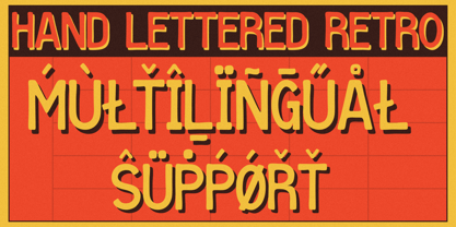 Proscate Font Poster 5