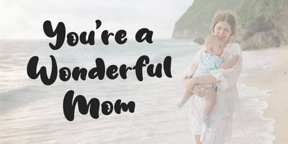 Stylish Mothers Font Poster 3