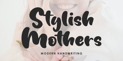 Stylish Mothers Font Poster 1