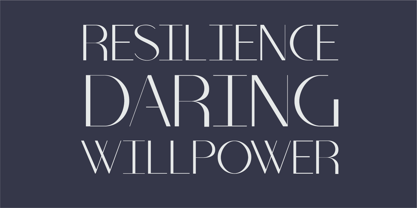 Courage O Type Font Poster 7