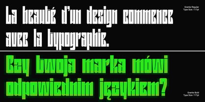 Granke Font Poster 10