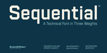 Sequential Font Poster 1