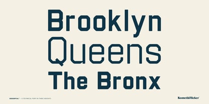 Sequential Font Poster 6