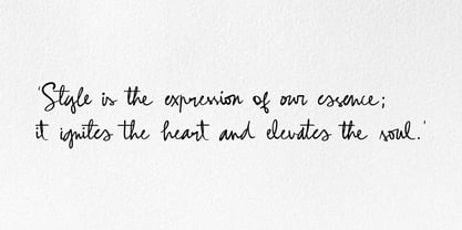 Romantic Whispers Font Poster 12