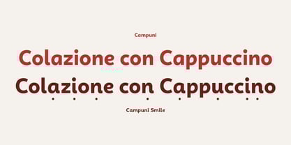 Campuni Font Poster 10