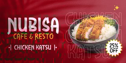 Tebinork Font Poster 7