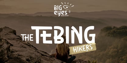 Tebinork Font Poster 6