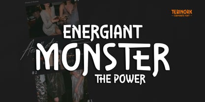 Tebinork Font Poster 4